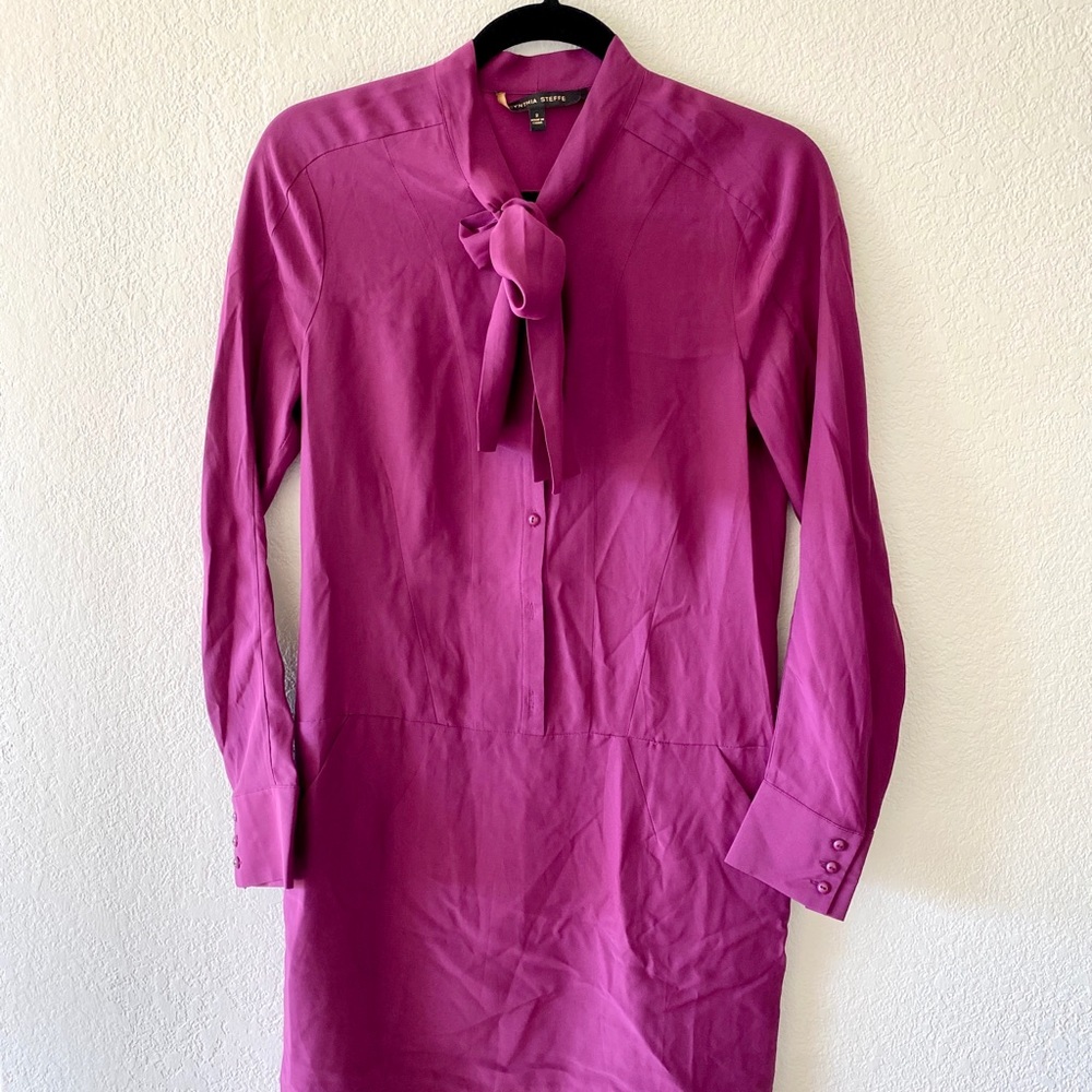 Cynthia Steffe Purple Dress